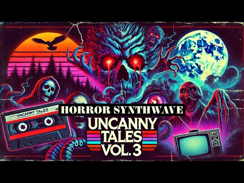 Uncanny Tales Vol 3 | 80s Horror Movie Synthwave #music #80smusic #synthwave
