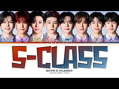 BOYS II PLANET/3회  - 'S-CLASS (특) (ALL STAR)' (Color Coded Lyrics)