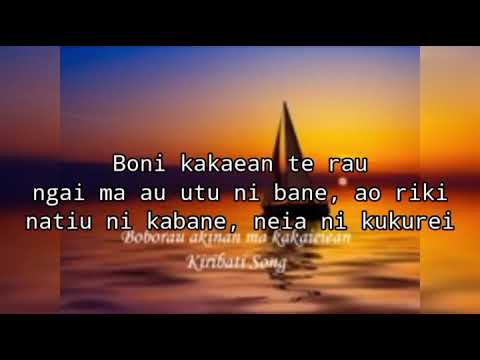 Boborauakinan karaoke Version Cover by Tekaie, Edit by Bauro.Bereti