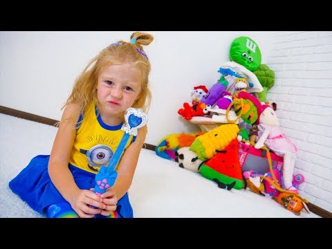 Игрушки убежали от Насти / The toys ran away from Nastya