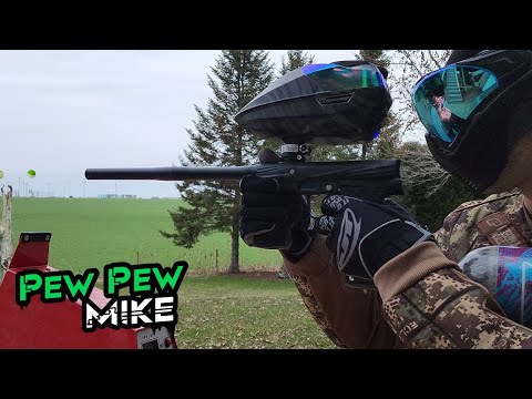 Planet Eclipse Etha 3M Mechanical - ROF Test and Paintball Shooting Video (2022)