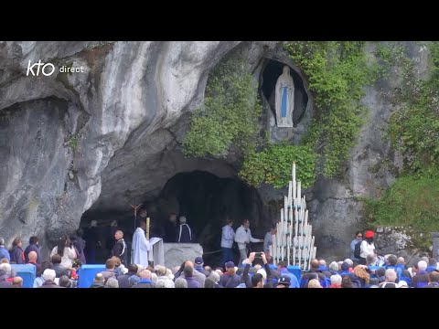 Chapelet du 22 mai 2025 à Lourdes