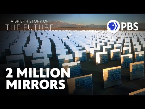 Part of a video titled The World's Largest Concentrated Solar Power Plant | PBS - - YouTube