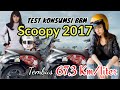 Test Konsumsi BBM Scoopy 2017 Ternyata Irit Banget