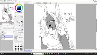 1時間で絵を描く