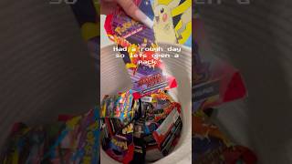 Let's open a booster pack #pokemon #cardpacks #packopenning #pokemontcg  #boosterpacks