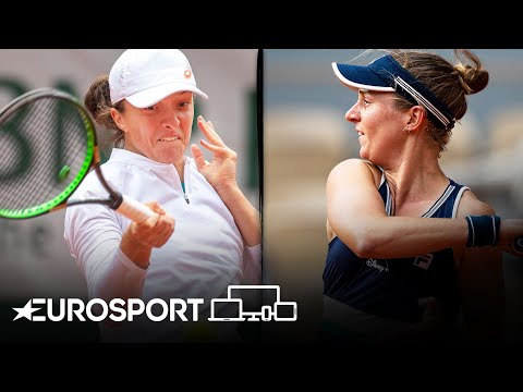 Iga Swiatek vs Nadia Podoroska | Roland Garros 2020 | Semi-Final Highlights | Eurosport