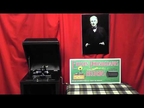 Edison blue amberol cylinder 3492 The Nations Awakening March - NY MIlitary Band