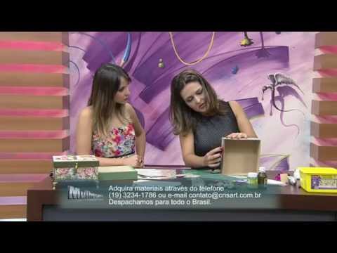 Mulher.com 10/10/2014 - Caixa Scrap por Marisa Magalhães Parte 1