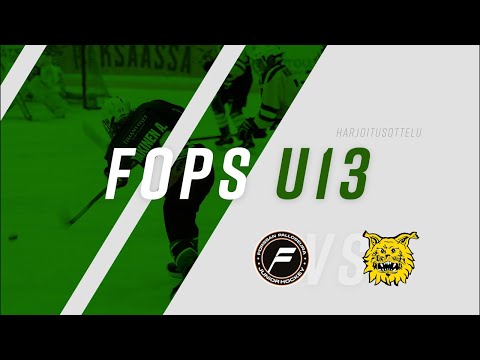 Harjoitusottelu FoPS vihreä - Ilves (U13 AAA)