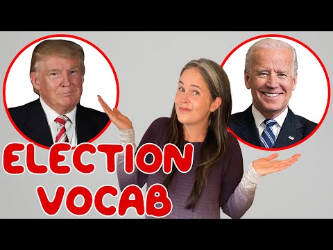 英語詞彙。選舉詞彙!選舉季所需的所有詞彙! (English Vocabulary: Election Vocabulary! All The Vocabulary You Need For Election Season!)