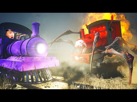Taking on Choo Choo Charles with ROCKETS - Choo Choo Charles Gameplay