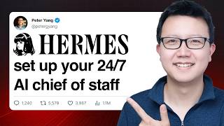 Hermes Full Course: Build Your 24/7 AI Chief of Staff in 45 Minutes