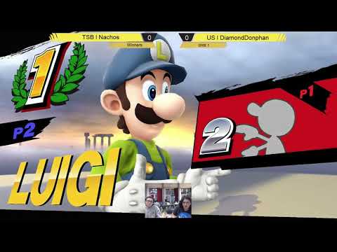 UCSB SRB 1 DiamondDonphan (Luigi) vs NachosDaDog (G&W) - Losers R2 - Smash Wii U