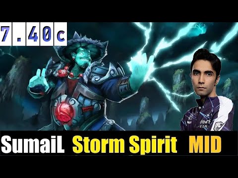 🤯 Sumail [Storm Spirit] MID 7.40C - DOTA 2 HIGHEST MMR MATCH#sumail  #dota2gameplay    #dota2