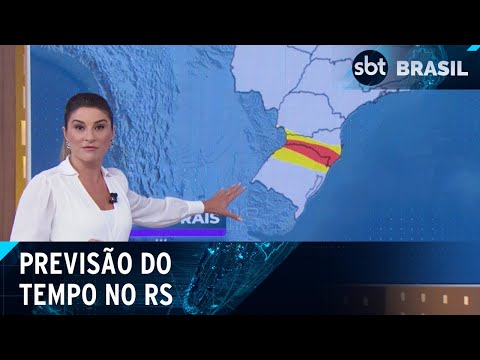Rio Grande do Sul receberá chuva no fim de semana | SBT Brasil (08/05/24)