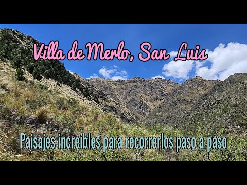 Villa de Merlo llegando por Ruta 1 bordeando los Comechingones desde Córdoba: los más lindos lugares