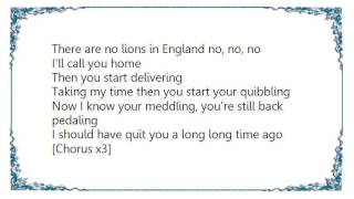 Ian Brown - Lions Lyrics