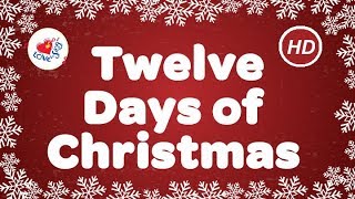 Twelve Days of Christmas with Lyrics | Popular Christmas Songs