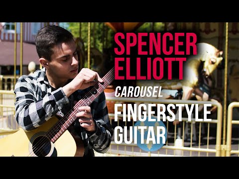 Spencer Elliott - Carousel. Fingerstyle Guitar. Школа гитары и фингерстайла Александра Прокопьева