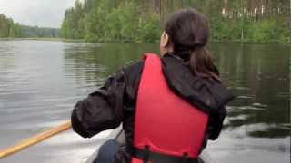 preview picture of video 'Canoeing in Finland'