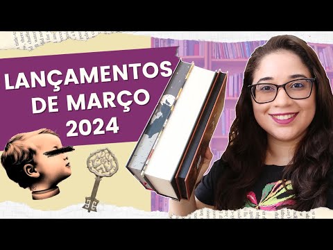 LANAMENTOS DE LIVROS: MARO 2024 ? | Biblioteca da R