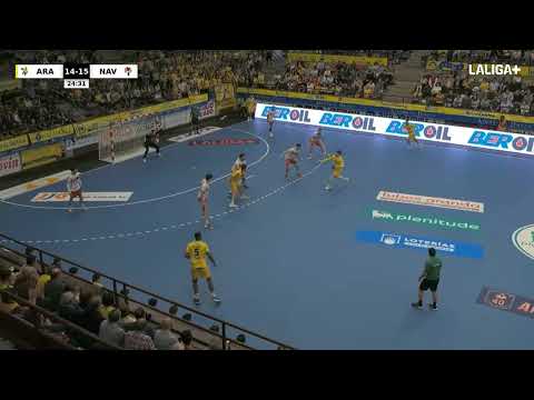 35ª Liga ASOBAL J05: Tubos Aranda Villa de Aranda - Viveros Herol BM. Nava 31-34