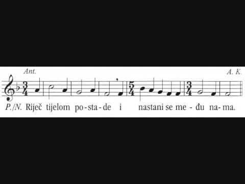 Riječ tijelom postade