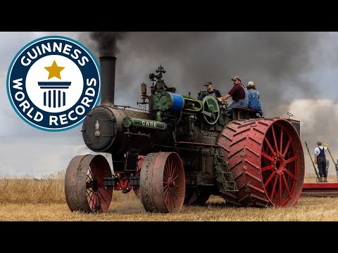 Largest Steam Tractor - Guinness World Records
