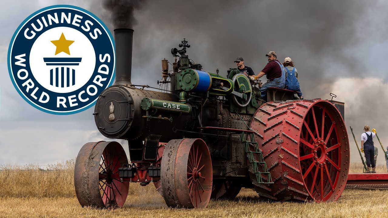 Largest Steam Tractor - Guinness World Records