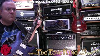 Video thumbnail for Randall Diavlo RD50 Demo & Review ~ Using Ed Roman Quicksilver Guitar ~ Tube Amp by The Tone King