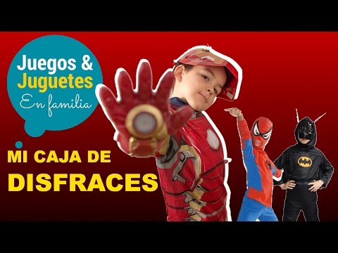 DISFRACES PARA NIÑOS // ENSEÑANDO MI COFRE DE DISFRACES