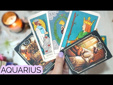 AQUARIUS ♒️ UNEXPECTED 😲 TWO PEOPLE 🤔 SOMEONE WILL CHANGE YOUR LIFE FOREVER 🌍