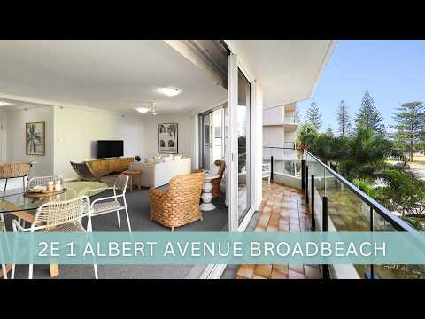 2E/1 Albert Avenue, Broadbeach, QLD 4218, 2 રૂમ, 2 બાથરૂમ, Unit