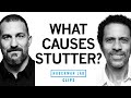 What Causes Stuttering & Treatment for Stutter | Dr. Erich Jarvis & Dr. Andrew Huberman