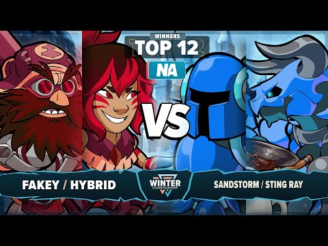 STING RAY & Sandstorm vs Fakey & Hybrid - Top 12 - Winter Championship 2025 - NA 2v2