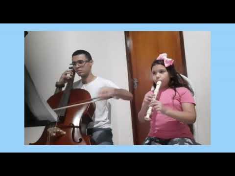 Hino CCB 461 Flauta doce & Violoncelo.