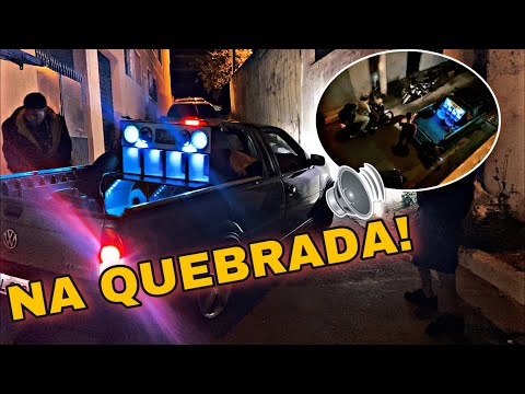 CAUSAMOS NO NATAL! ROLE NOTURNO DE SAVEIRO COM SOM FORTE NA QUEBRADA!