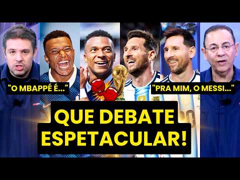 QUE AULA! “ISSO É QUASE IMPOSSÍVEL, gente! O MBAPPÉ e o MESSI…” FEITOS na COPA GERAM DEBATE!