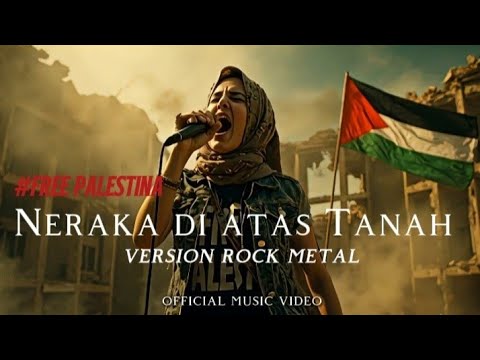 🇵🇸Lagu kemanusiaan dan keadilan (PALESTINA)_Neraka Di Atas Tanah | Official video musik