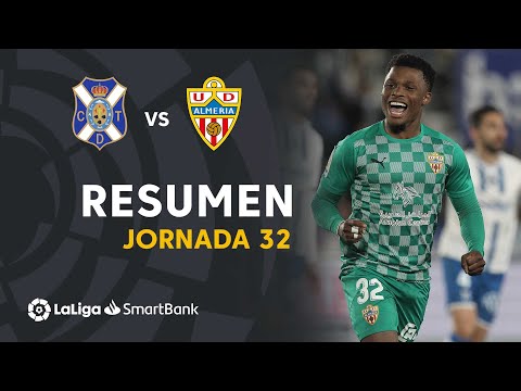 Resumen de CD Tenerife vs UD Almería (0-1)
