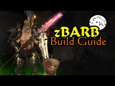 Diablo 3 zBarb build guide Support Pull Barbarian zdps