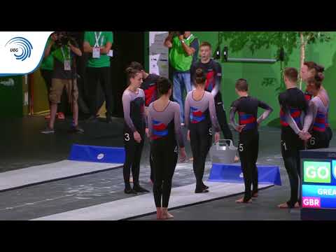 Great Britain - 2018 TeamGym Europeans, senior mixed team final