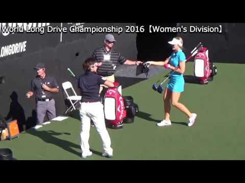 World Long Drive Championship 2016  Final 8 【Women's Division】