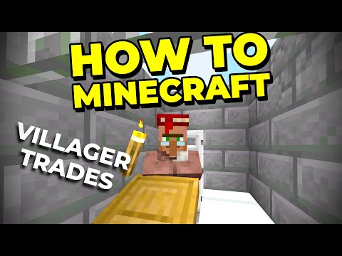 OMGcraft - Minecraft Tips & Tutorials! - How to Minecraft: Villager Trading Hall for Unlimited Enchants in 1.16 [#5]