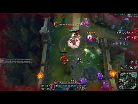 The Best Team Fight of my Life As Draven (1v5) in Diamond