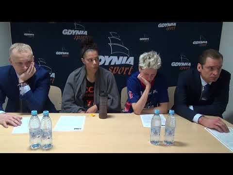 Konferencja prasowa po meczu Basket 90 Gdynia - CCC Polkowice