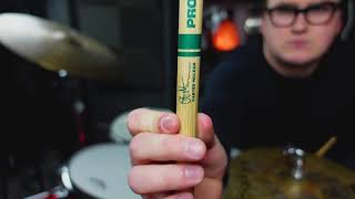 Video thumbnail for Play test of the new Carter McLean Signature Sticks by DBethkeDrums