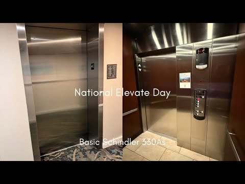 National Elevate Day | Basic Schindler 330A Elevators | Residence Inn Park Row | Houston, TX