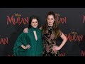 Laura Marano Vanessa Marano Mulan World Premiere Red Carpet Fashion